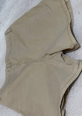 Bej Kadın Mini Şort - Görsel 2