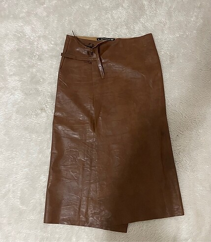BSL FASHION Deri Kalem etek