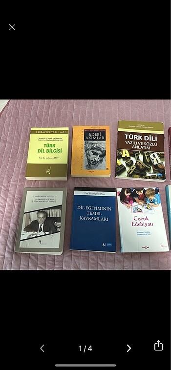 Türkçe Öğretmenliği Kitapları