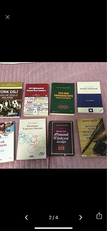 Türkçe Öğretmenliği Kitapları