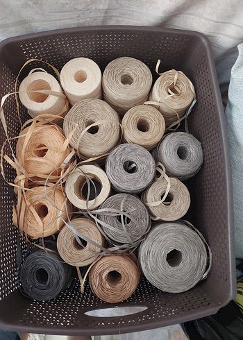 6 Kilo Rafya ipler . Toplu satiş.