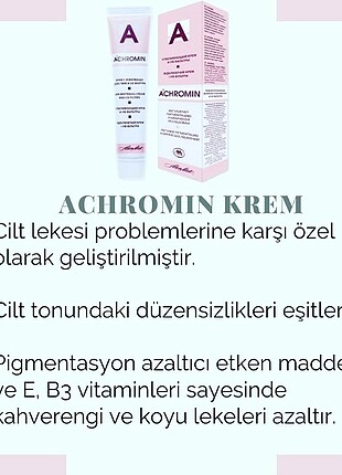  Beden Renk Achromin krem