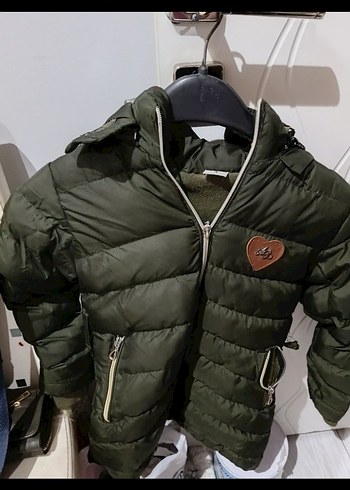 Kürklü Kapüşonlu çocuk Kışlık Mont pazarlık payı var - Görsel 2