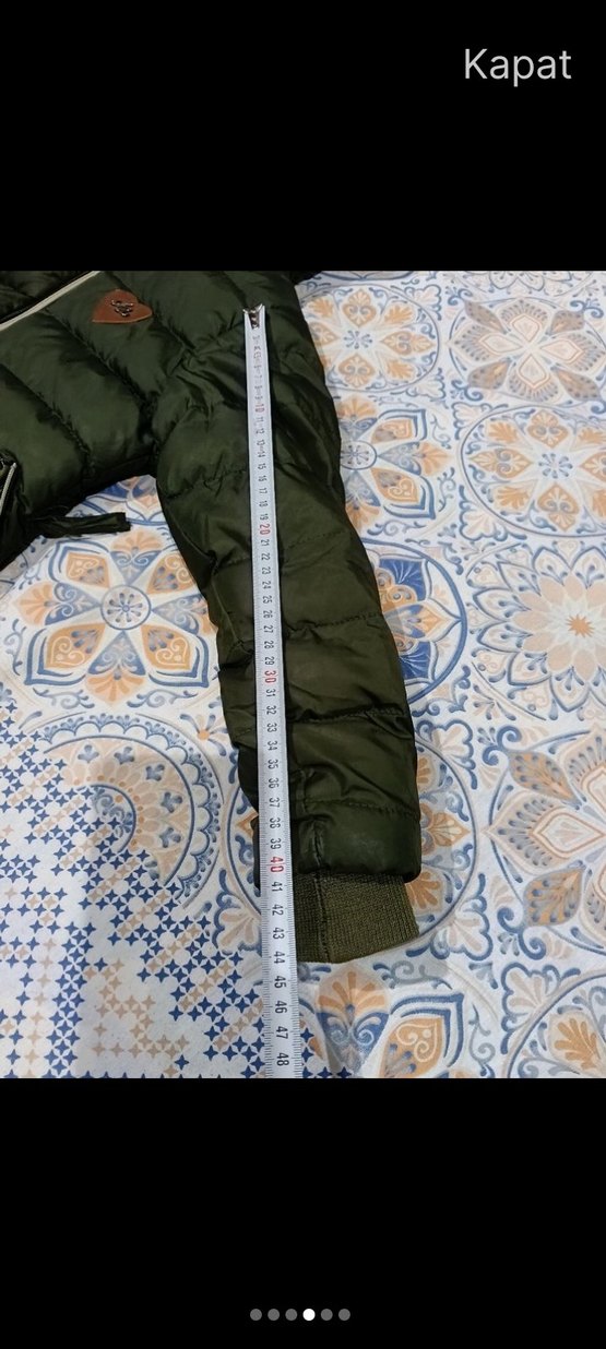 Kürklü Kapüşonlu çocuk Kışlık Mont pazarlık payı var - Görsel 5