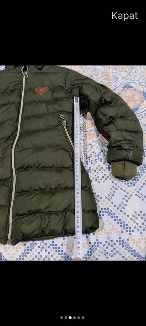 Kürklü Kapüşonlu çocuk Kışlık Mont pazarlık payı var - Görsel 4