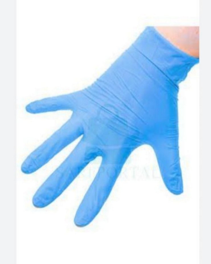 Mavi Pudrasız Nitril Eldiven Medium 100'lü - Görsel 5