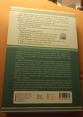 Beden İktisada Giriş - Prof. Dr. Zeynel Dinler