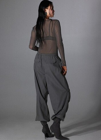 H&M Paraşüt Pantolon - Görsel 4