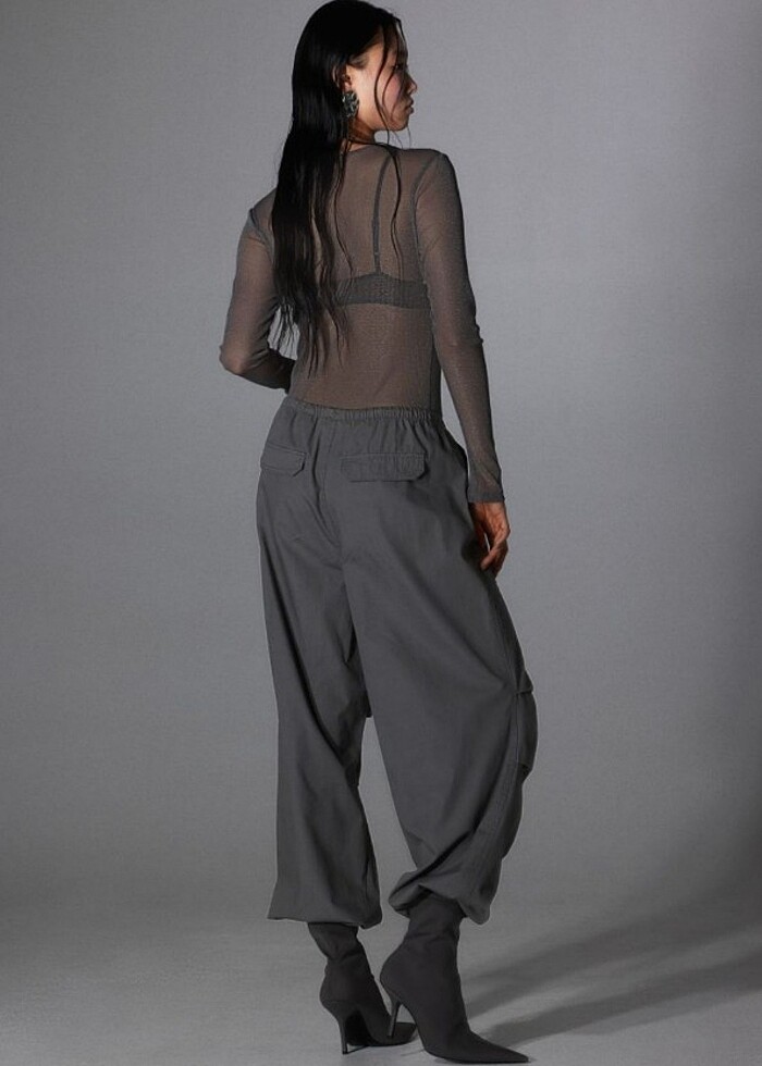 H&M Paraşüt Pantolon  - Görsel 4