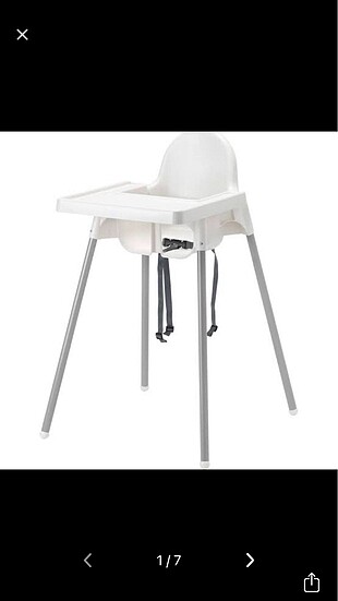 Ikea antilop çocuk yemek masası