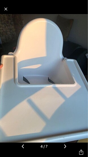Beden beyaz Renk Ikea antilop çocuk yemek masası