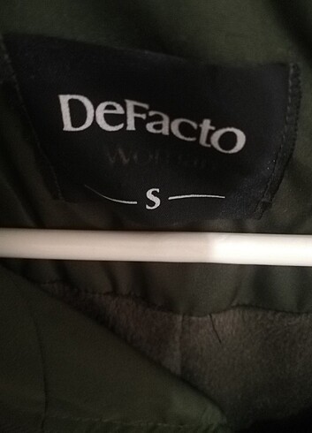 s Beden haki Renk Defacto s beden trençkot