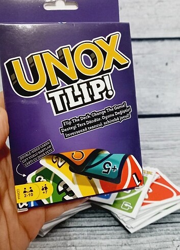 Diğer Uno Flip (muadil), Unox Flip,Uno,Monopoly, Kart Oyunu,Akıl ve Ze