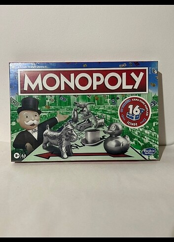 SIFIR,Büyük Boy MONOPOLY, Monopoly Oyunu,Monopoly Klassik,Klasik