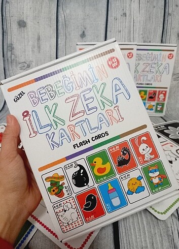  İlk Zeka Kartları,Bebeğimin ilk Zeka Kartları,Zeka Oyunu,Kart Oy