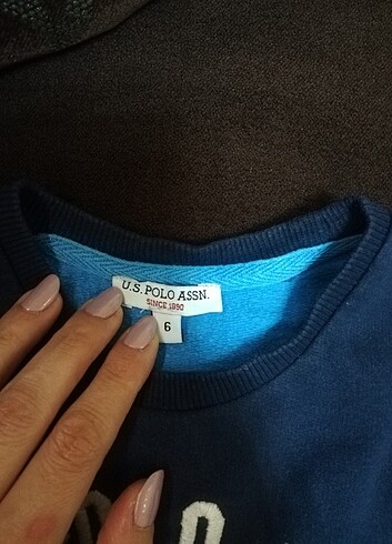 6 Yaş Beden Us polo sweat