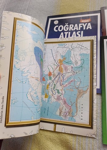 İlk ve Orta Seviye Resimli Atlas Seti - Görsel 4