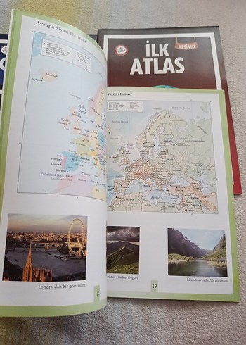İlk ve Orta Seviye Resimli Atlas Seti - Görsel 3