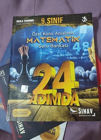 Sınav yayıncılık 9. Sınıf matematik,edebiyat ve fizik