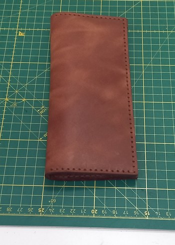 Kahverengi Minimalist Erkek Cüzdanı - Görsel 7