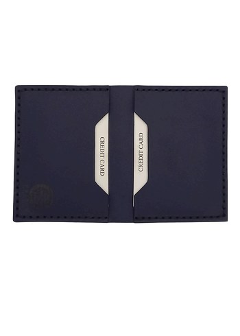 Lacivert deri cüzdan kartlık - Görsel 6