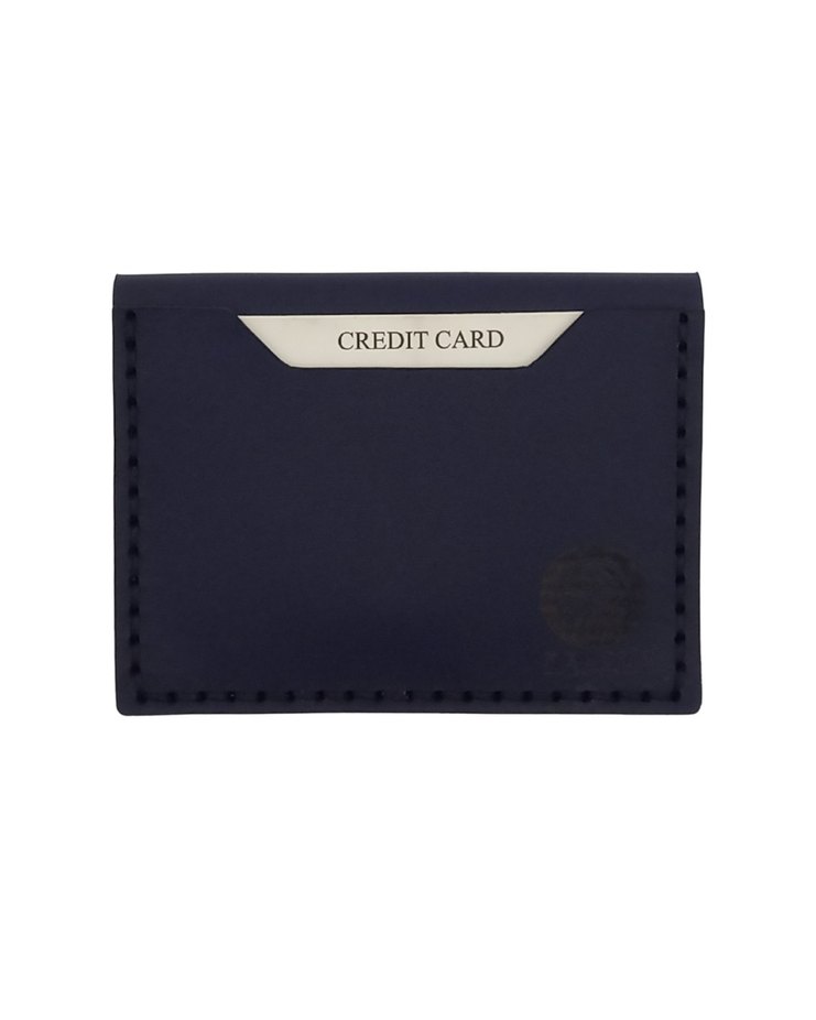 Lacivert deri cüzdan kartlık - Görsel 2