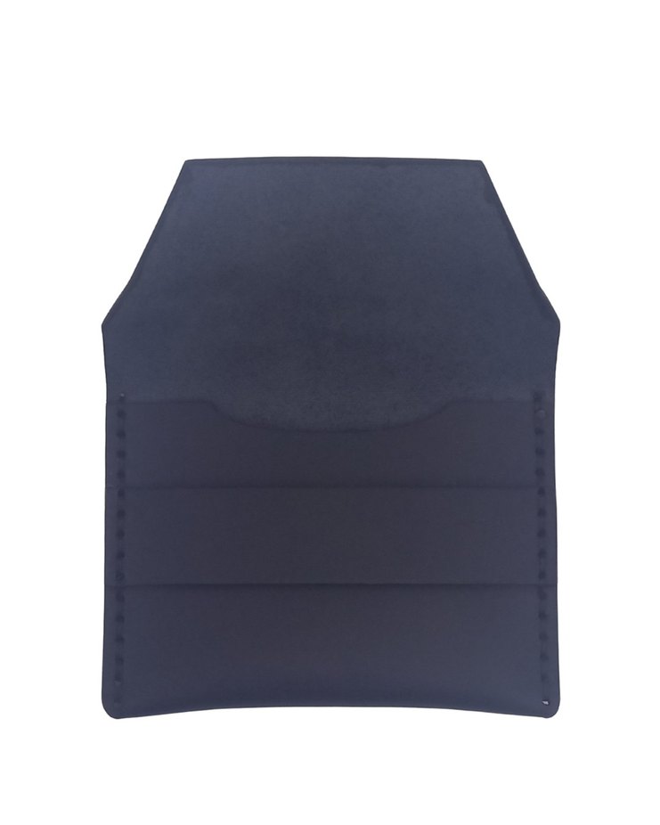 Lacivert Minimalist Erkek Cüzdanı - Görsel 4