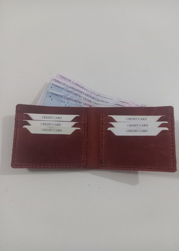 Crazy Deri Cüzdan - Görsel 4