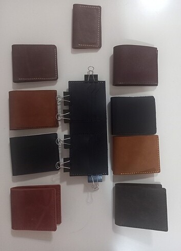 Hakiki Siyah Deri Cüzdan - Görsel 7