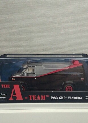 Beden A team GMC Vandura greenlight 1:43 a takımı 