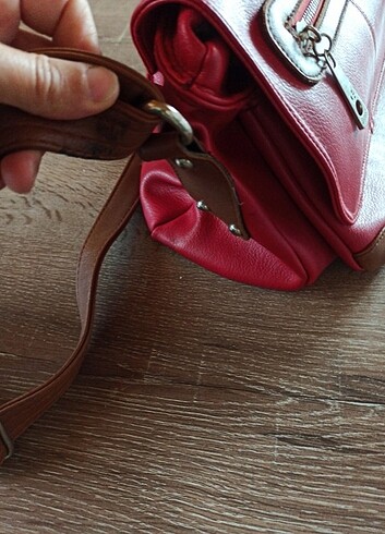  Beden kırmızı Renk Bayan çanta 