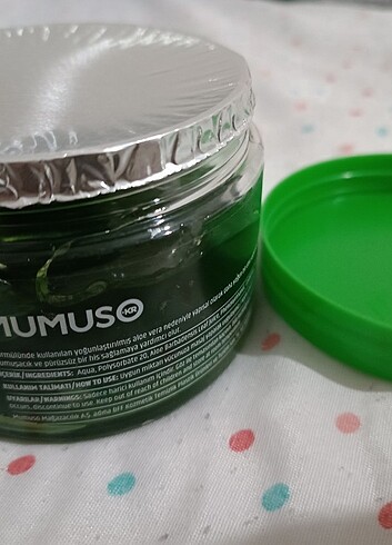 Beden Aloe Vera Nemlendirici Jel Krem Mumuso Kore