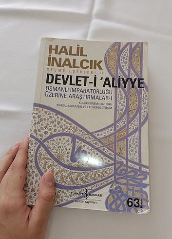 Halil Inalcık Devlet-i Aliyye 