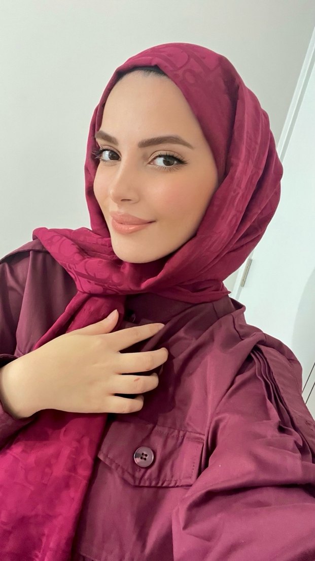 Bordo Uzun Kollu Salaş ceket - Görsel 2