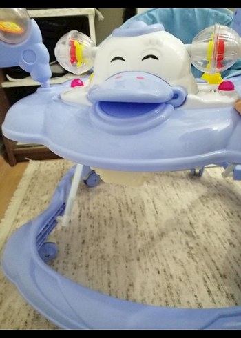 Sunny baby Pastel Mavi Bebek Yürüteci - Görsel 4