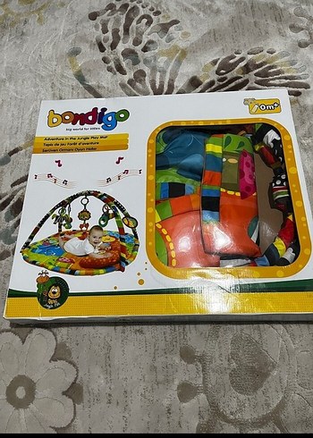 Bondigo serüven ormanı Bebek Oyun Halısı - Görsel 3