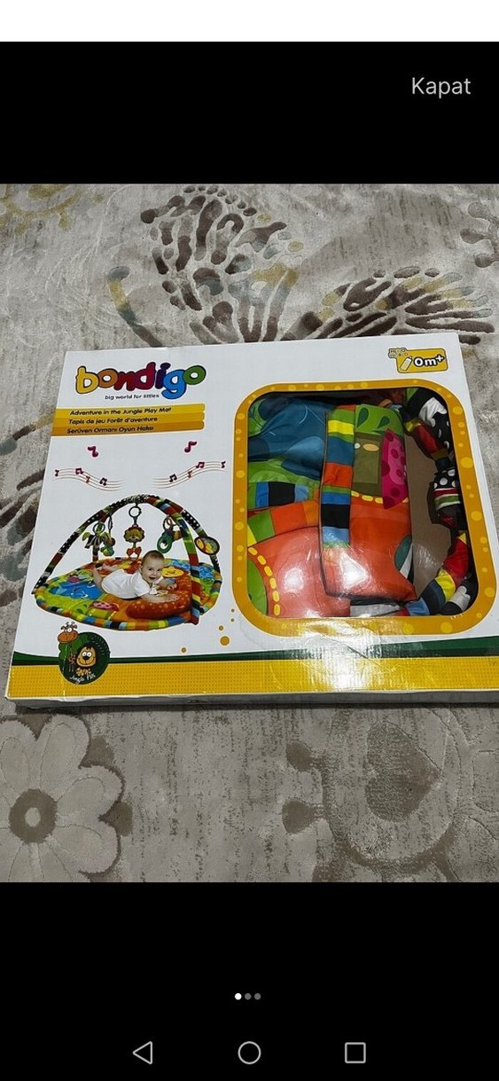 Bondigo serüven ormanı Bebek Oyun Halısı - Görsel 3