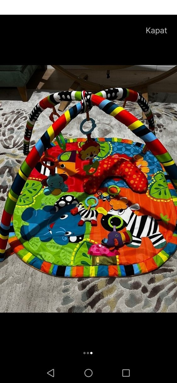 Bondigo serüven ormanı Bebek Oyun Halısı - Görsel 2