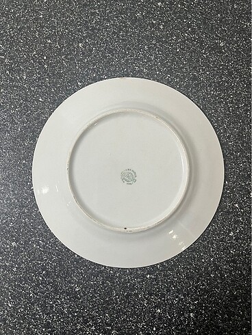 Beden beyaz Renk Antika İstanbul modern pasta tabağı