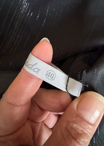 Abiye şifon bluz - Görsel 8