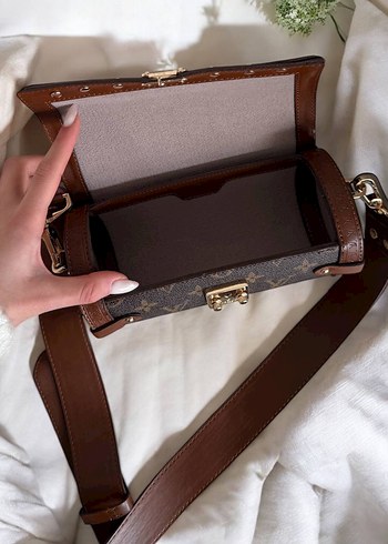 Beden kahverengi Renk Louis Vuitton Papillon trunk bag