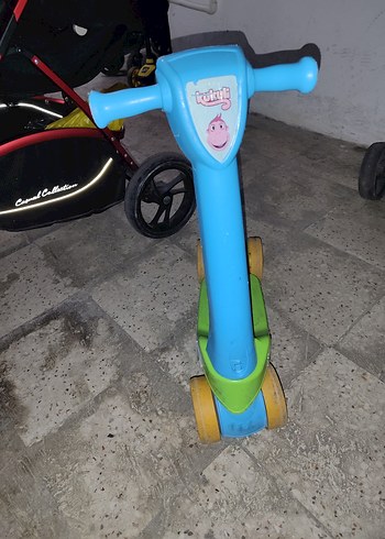 Renkli Mavi Çocuk Scooter - Görsel 2