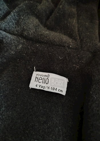 Siyah Kapüşonlu Erkek Çocuk Mont - Görsel 4