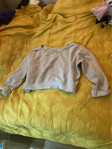Zara Crop Sweatshirt M