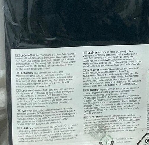 Tchibo Tchibo organik pamuk tayt-paketli 36/38
