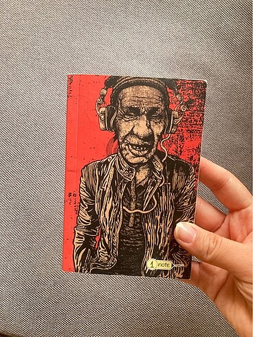Küçük boy Defter Çizgisiz kullanılmadı