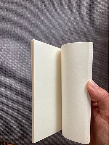Beden Küçük boy Defter Çizgisiz kullanılmadı