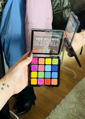 NYX Ultimate I Know That's Bright Far Paleti - Görsel 3