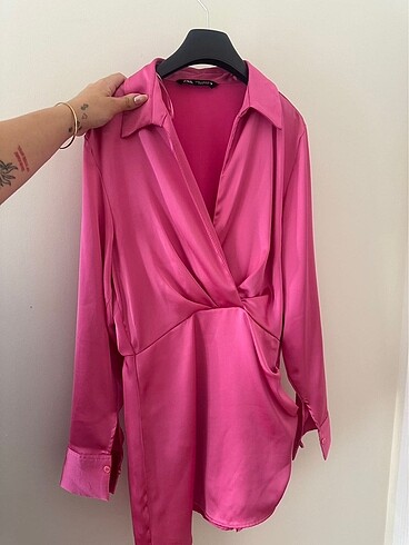 Zara Saten Elbise