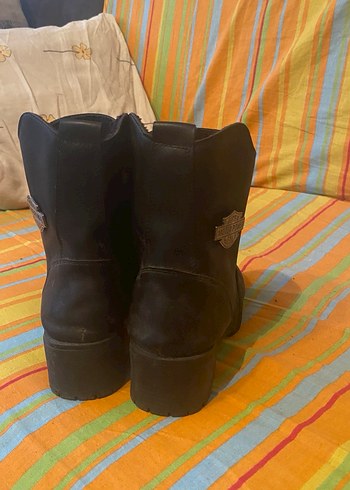 Siyah Kadın Stiletto Topuklu Punk Botlar - Görsel 3